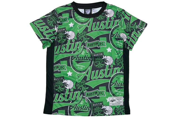AUSTIN FC YOUTH ALL OVER SUBLIMATED TEE