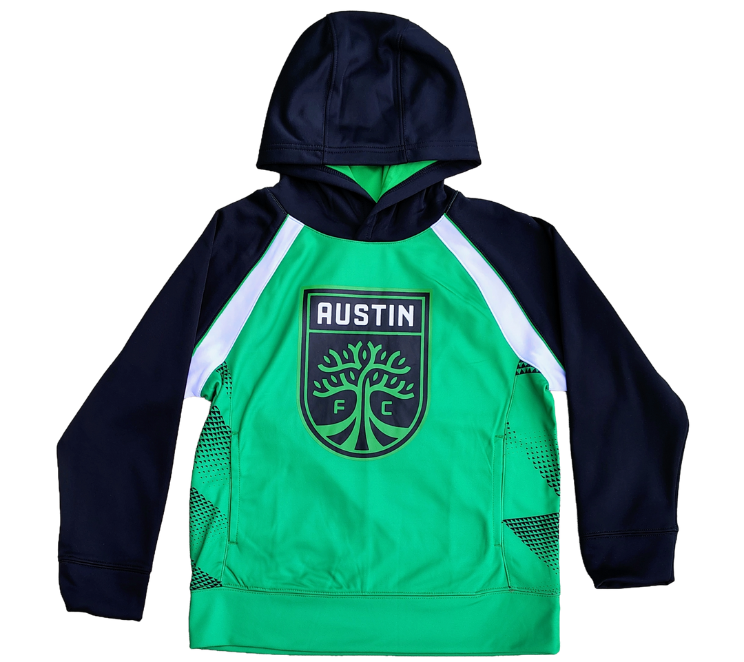 AUSTIN FC YOUTH FIERCE STRIKER HOODIE