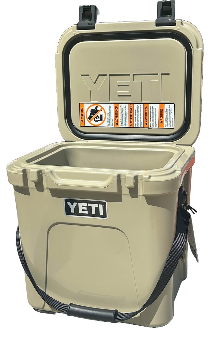 AUSTIN FC YETI ROADIE 24 PRIMARY LOGO TAN