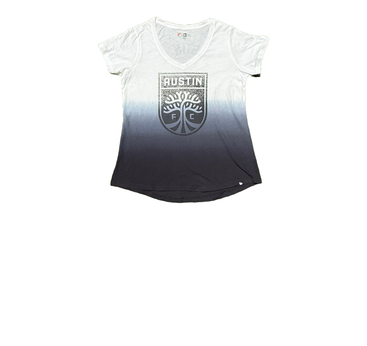 AUSTIN FC WOMENS COTTON DIP DYE V-NECK