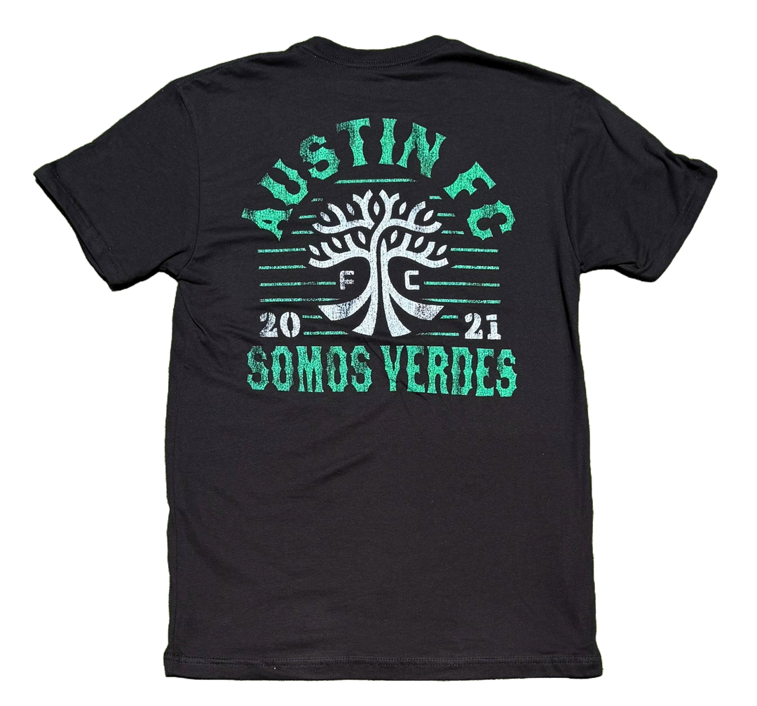 AUSTIN FC SECONDARY CREST RETRO POCKET TEE BLACK