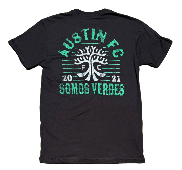 AUSTIN FC SECONDARY CREST RETRO POCKET TEE BLACK