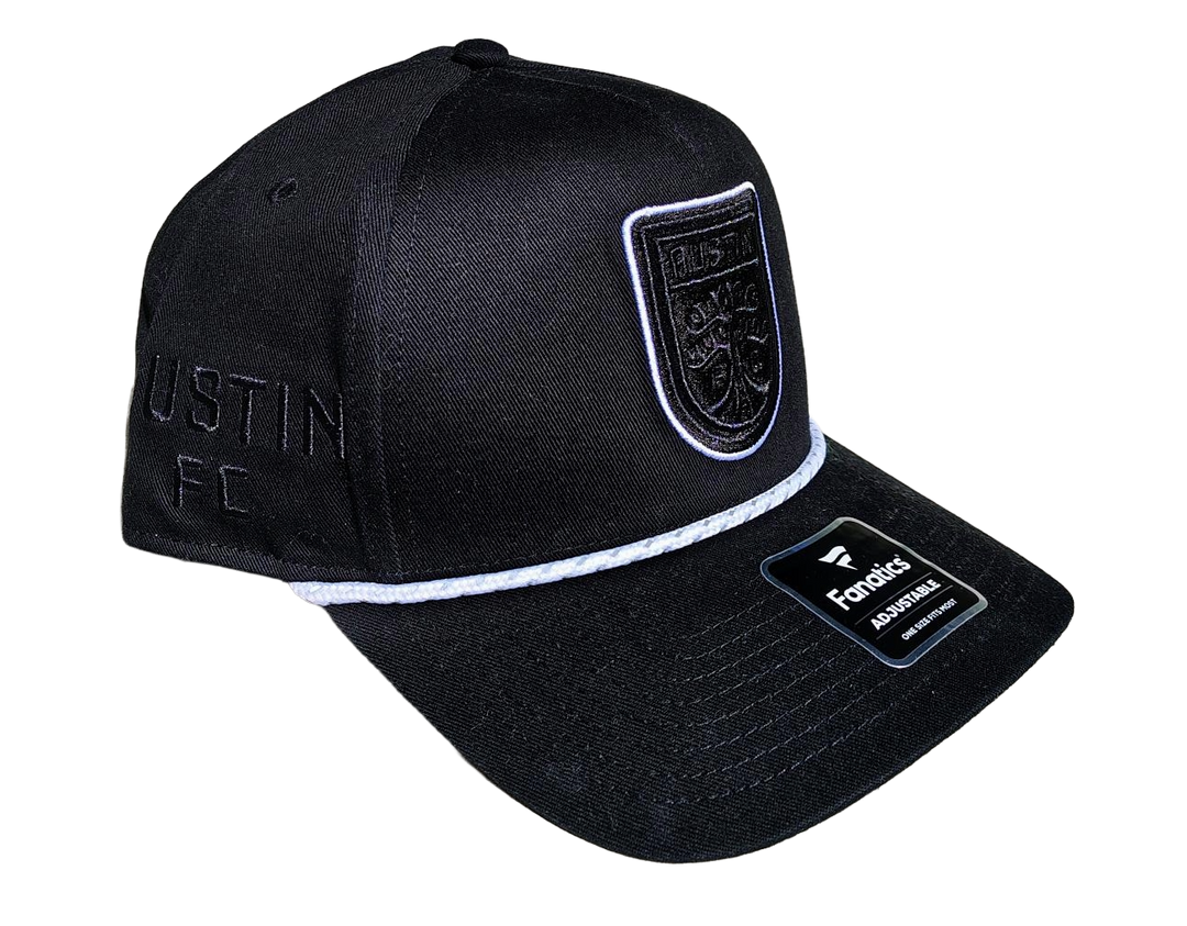 AUSTIN FC BLACK UNDERTONE ROPE HAT